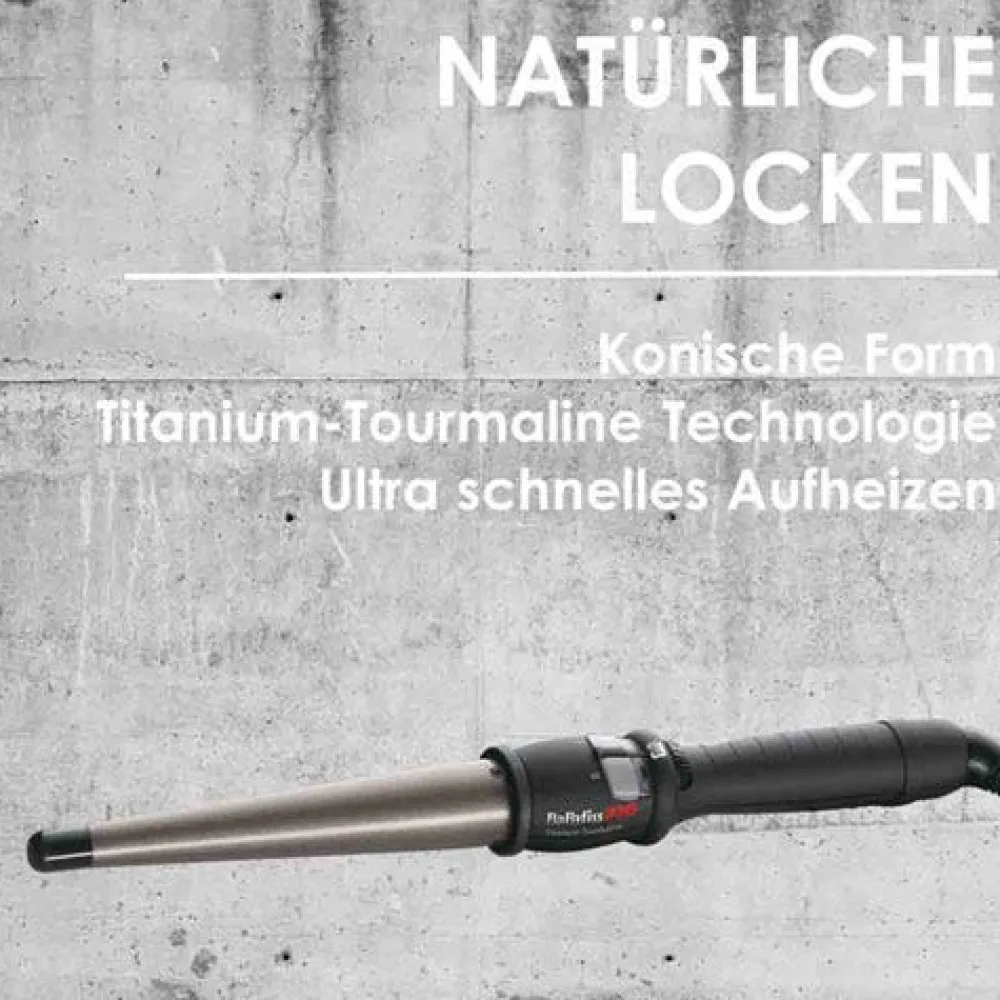 BaBylissPRO Lockenstäbe|Lockenstab^Frisiereisen KONISCH 32-19 mm