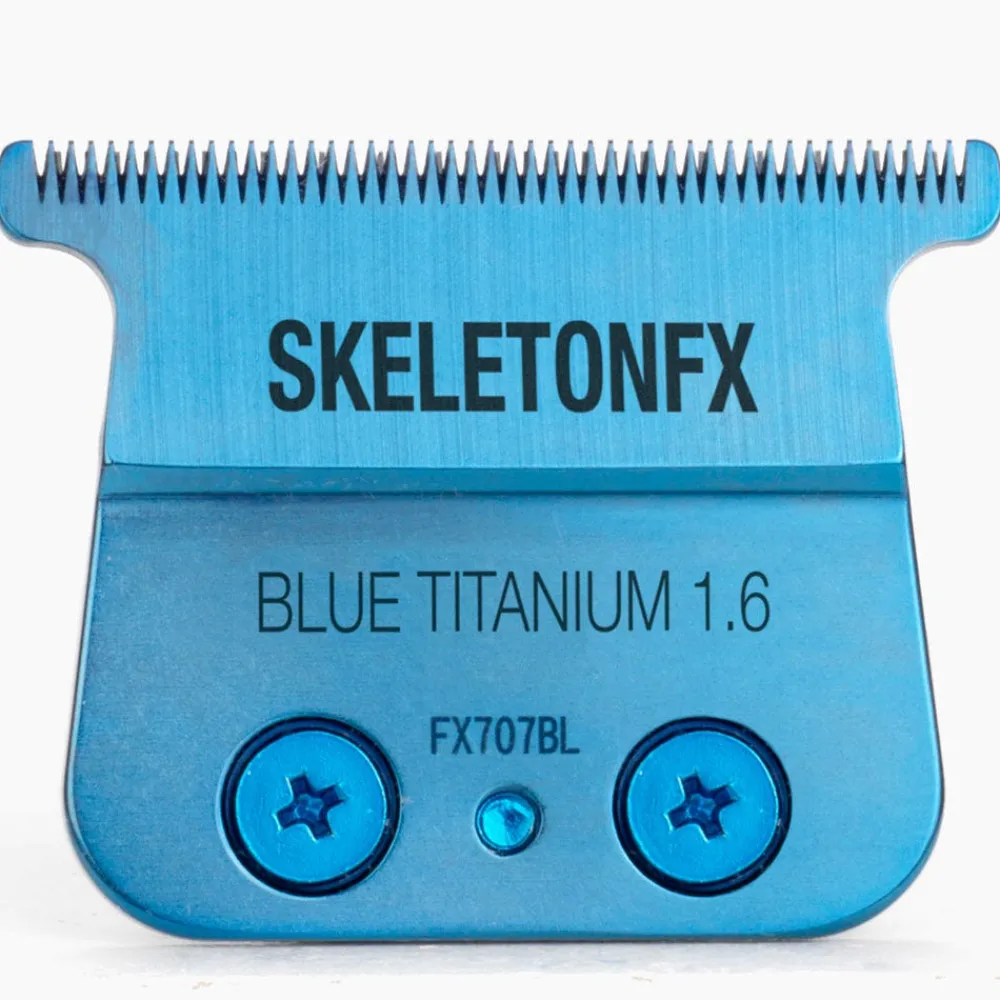 BaBylissPRO Bartschneider|Rasiermesser^Skeleton T-Blade 1.6 DLC Titan Blue