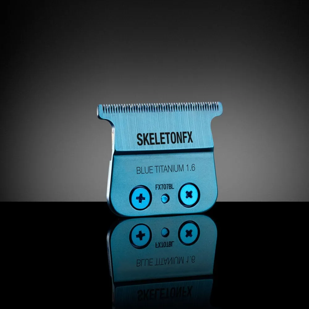 BaBylissPRO Bartschneider|Rasiermesser^Skeleton T-Blade 1.6 DLC Titan Blue