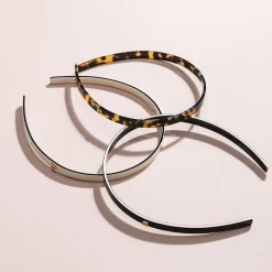 Balmain Hair Couture Haarschmuck|Balmain Cellulose Acetate Headband Small Black/White
