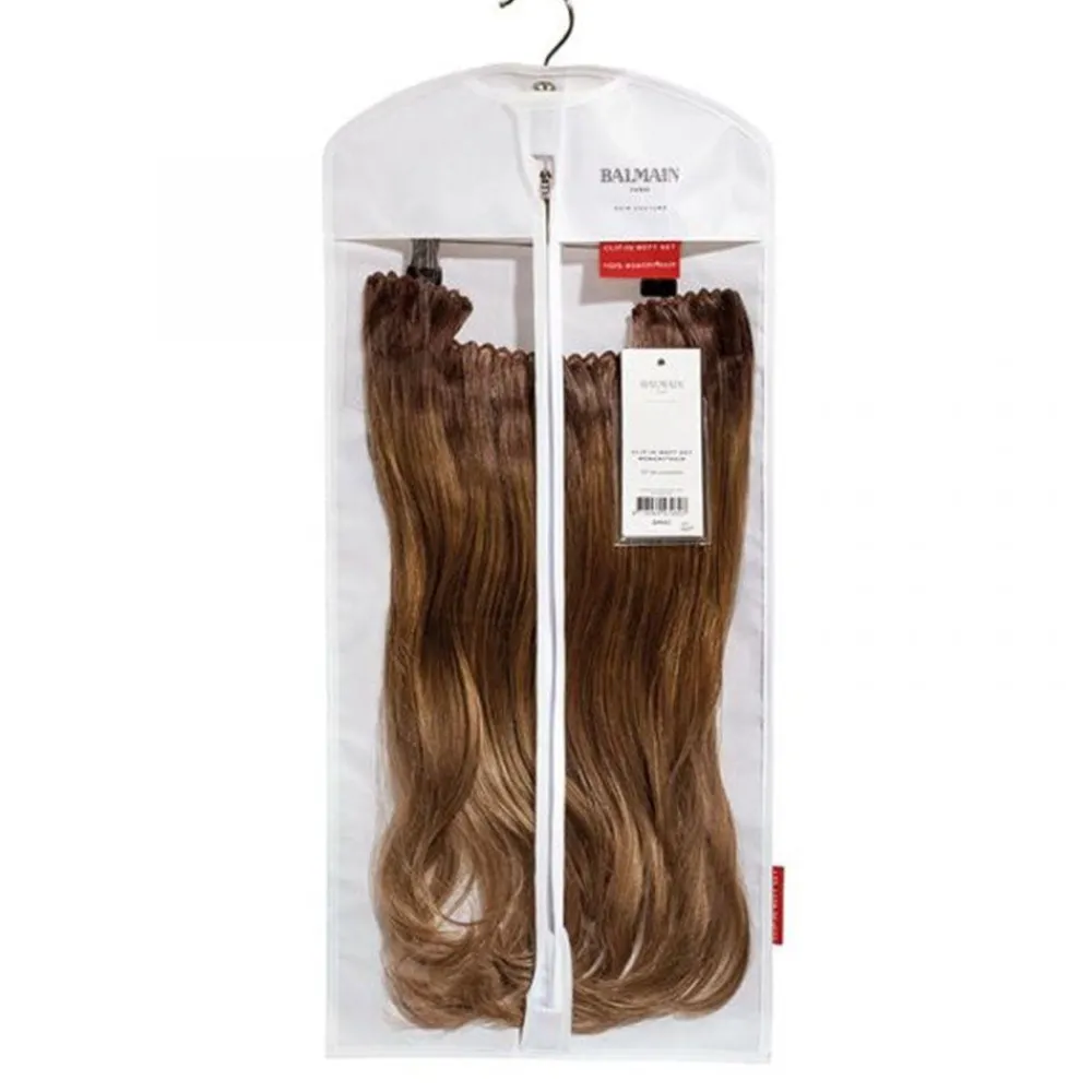 Balmain Clip-in Weft Set Milan Memory Hair 45 cm-Balmain Hair Couture New