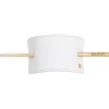Hair Barrette Leather White-Balmain Hair Couture Sale