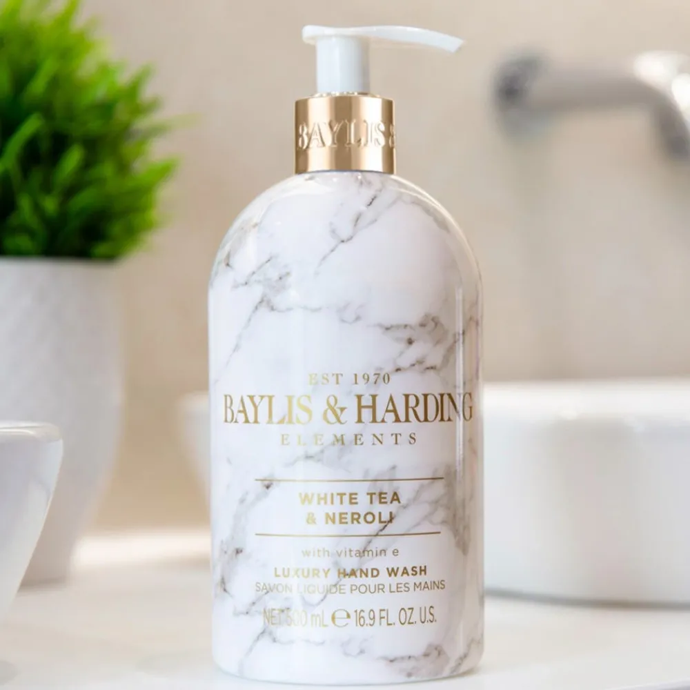 Baylis & Harding Hand & Fuß|Element Flüssigseife White Tea & Neroli 500 ml