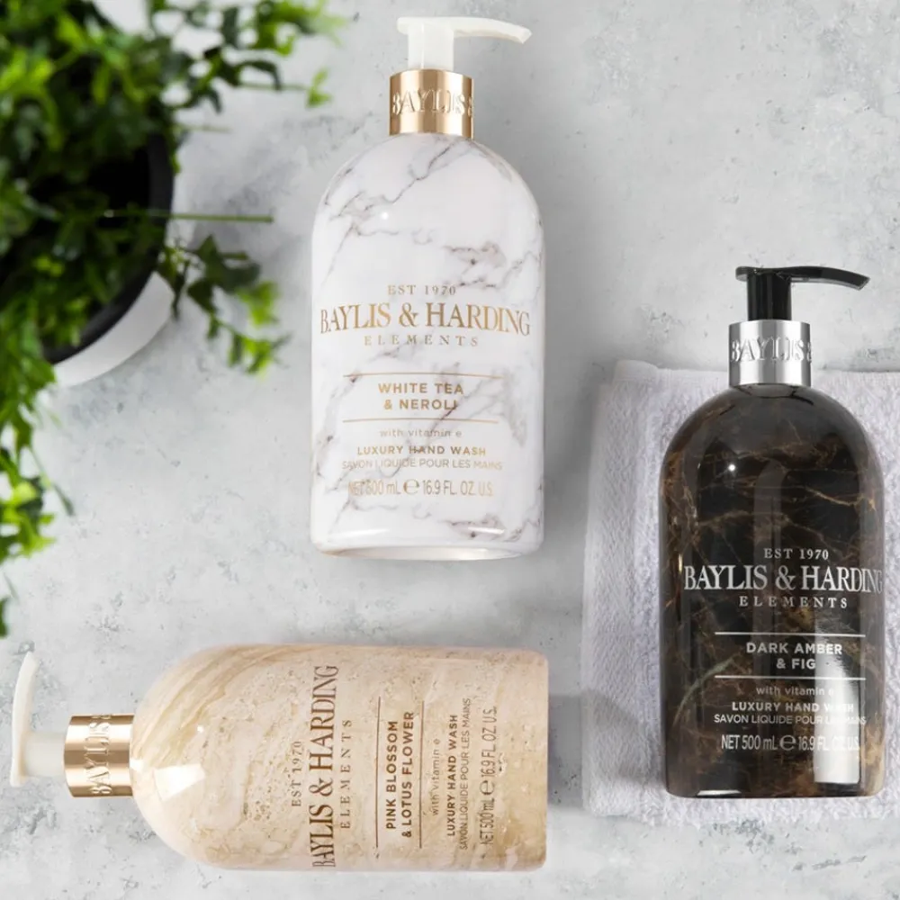 Baylis & Harding Hand & Fuß|Element Flüssigseife White Tea & Neroli 500 ml