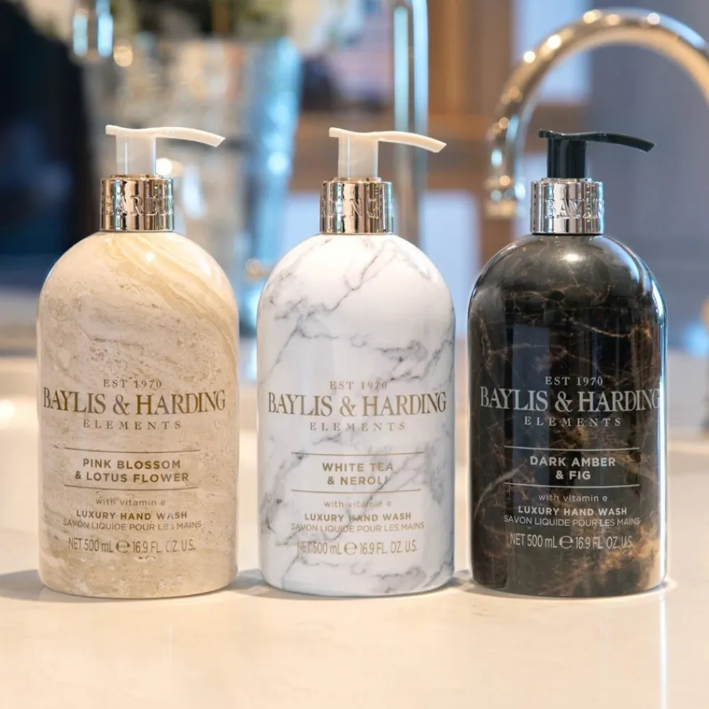 Baylis & Harding Hand & Fuß|Element Flüssigseife White Tea & Neroli 500 ml