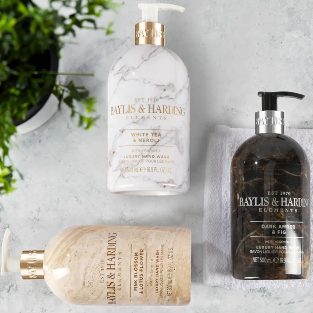 Element Seife Pink Blossom & Lotus Flower 500 ml-Baylis & Harding Outlet