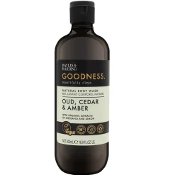 Goodness Duschgel Oud Cedar & Amber 500 ml-Baylis & Harding Outlet