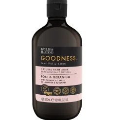 Baylis & Harding Hagel Nature|Körper^Goodness Dusch- und Badegel Rose & Geranium 500 ml