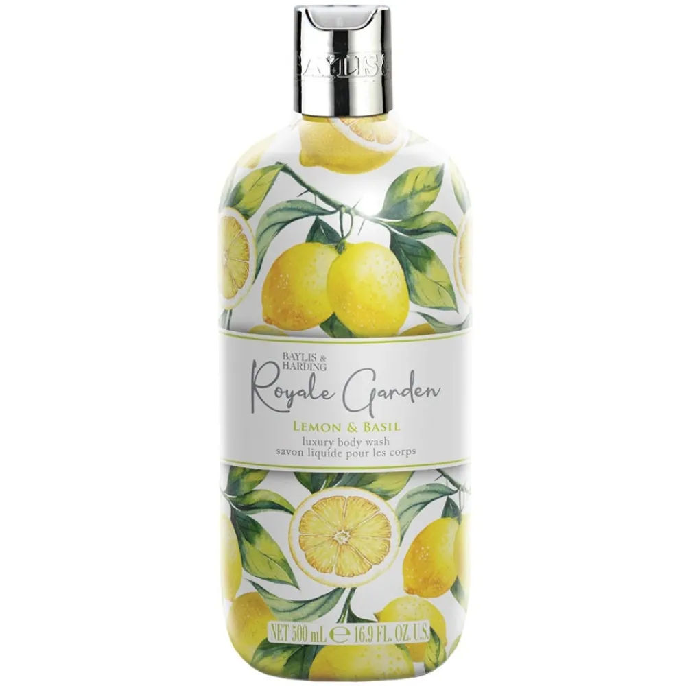 Baylis & Harding Körper^Royale Garden Body Wash Lemon & Basil 500 ml