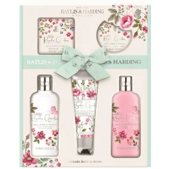 Baylis & Harding Hand & Fuß|Körper|Royale Garden Luxury Bathing Essentials 5 Piece Gift Set