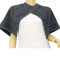 Halsausschnitt-Handtuch Schwarz 50 x 90 cm-Beautytex Outlet