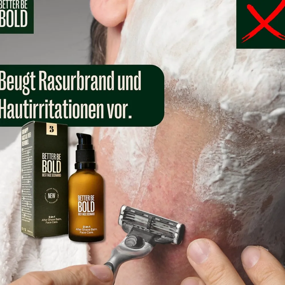 Better Be Bold Hautverjüngung|Hautpflege^After Shave Balm & Face Care 50 ml