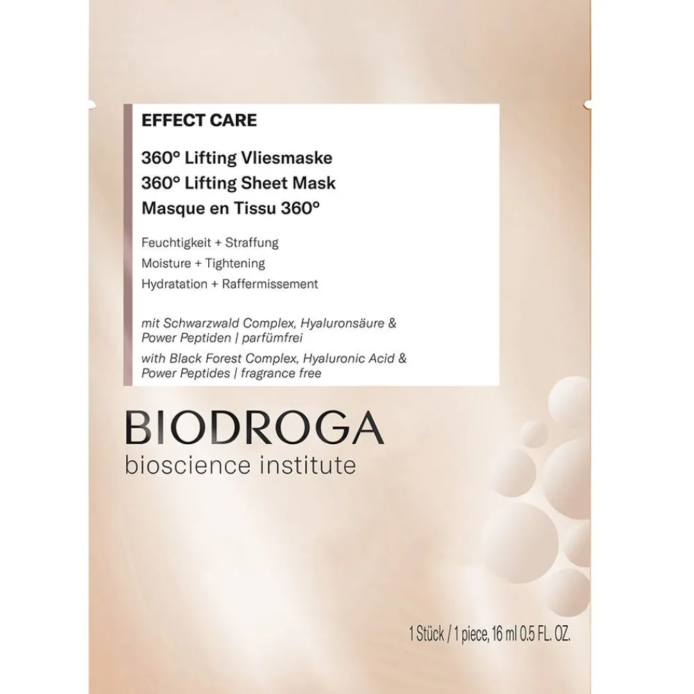 BIODROGA Hautverjüngung|Gesicht|Effect Care 360° Vliesmaske 16 ml