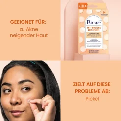 BIORÉ Gesicht|Anti-Pickel Patches 3in1 24 Stück