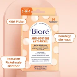 BIORÉ Gesicht|Anti-Pickel Patches 3in1 24 Stück