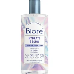 BIORÉ Gesicht|Hydrate & Glow AHA Gesichtswasser 235 ml