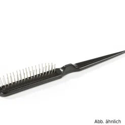 Braun & Wettberg Kämme & Bürsten|Kunststoffbürste mit Toupiergriff, rot