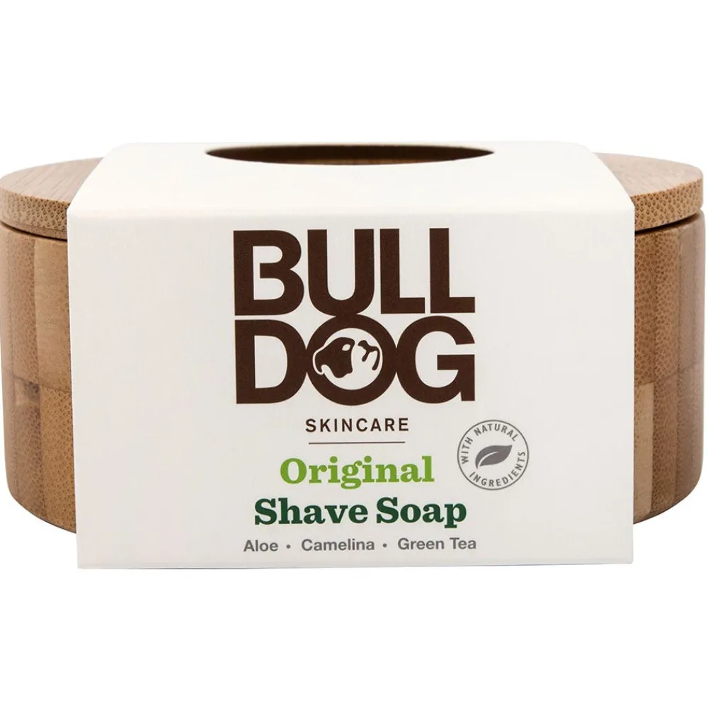 Bulldog Skincare Rasur|Bartpflege|Bulldog Original Rasierseife mit Bambustiegel