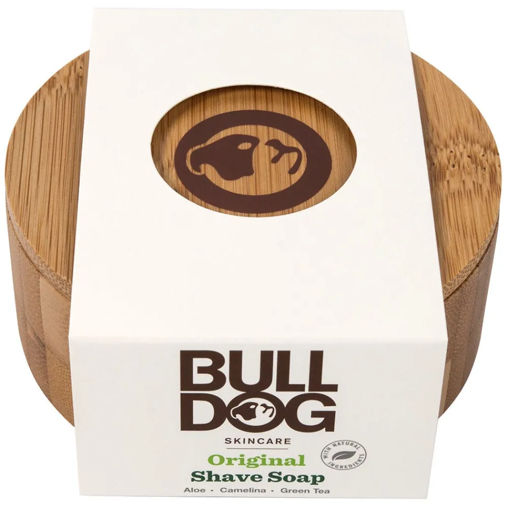 Bulldog Skincare Rasur|Bartpflege|Bulldog Original Rasierseife mit Bambustiegel