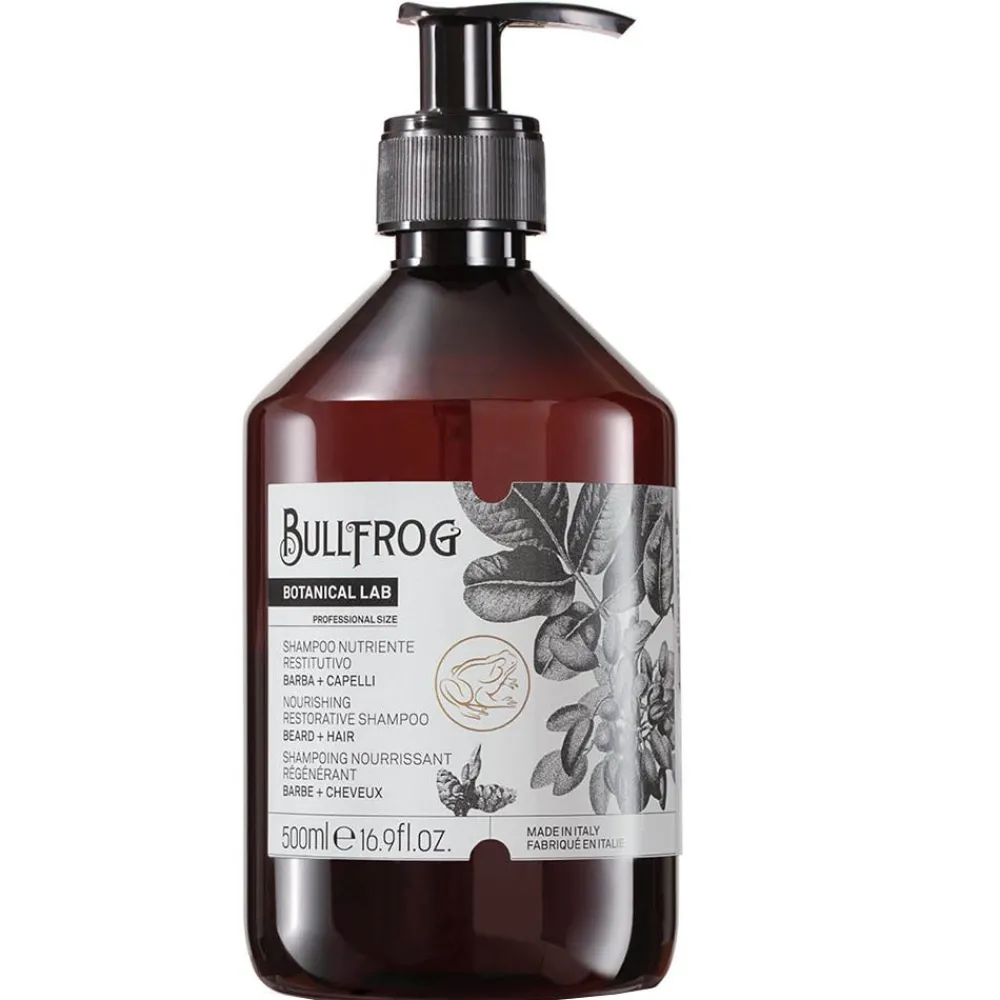 Bullfrog Shampoo|Bartpflege|Botanical Nourishing Restorative Shampoo 500 ml