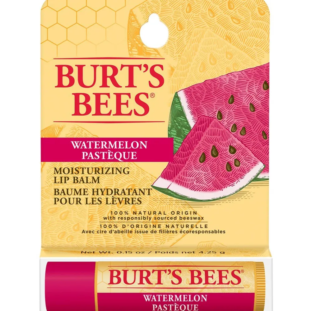 Burt's Bees Lippen|Lippenpflege|Lip Balm Watermelon Blister 4,25 g
