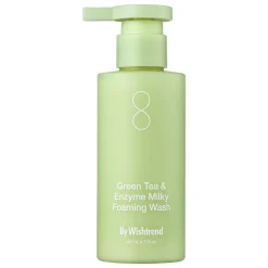 Green Tea & Enzyme Milky Foaming Wash 140 ml-By Wishtrend Online