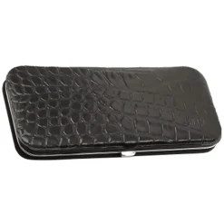 Canal Instrumente Maniküre & Pediküre^Canal Bügeletui aus Leder unbestückt Schwarz