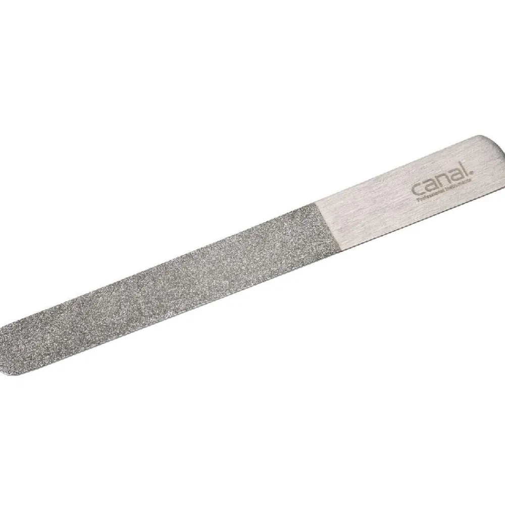 Canal Instrumente Maniküre & Pediküre|Nagelfeilen^Canal Diamant Hornhautfeile rostfrei 150 mm