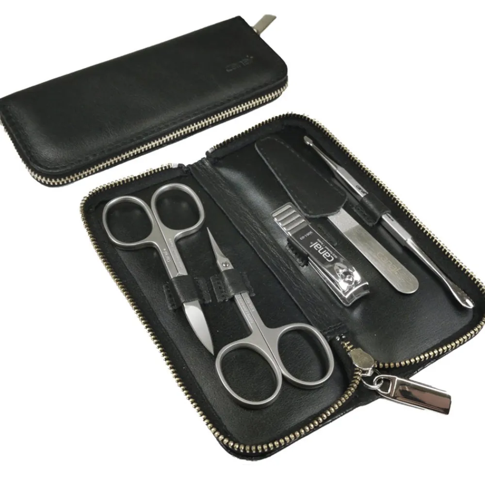 Canal Instrumente Maniküre & Pediküre|Nagelpflege^Canal Etui mit Reißverschluss 5-teilig