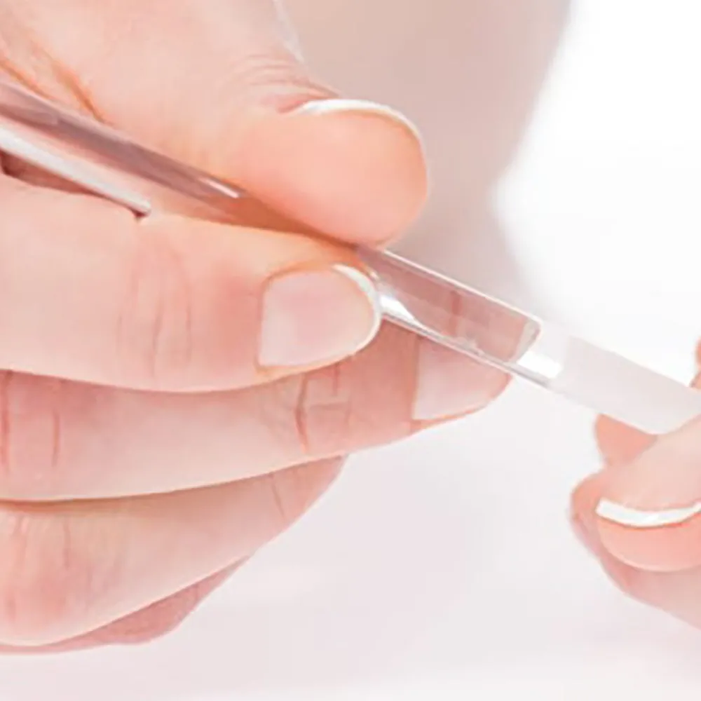 Canal Glasmanikürstäbchen beidseitig, 100 mm-Canal Instrumente New