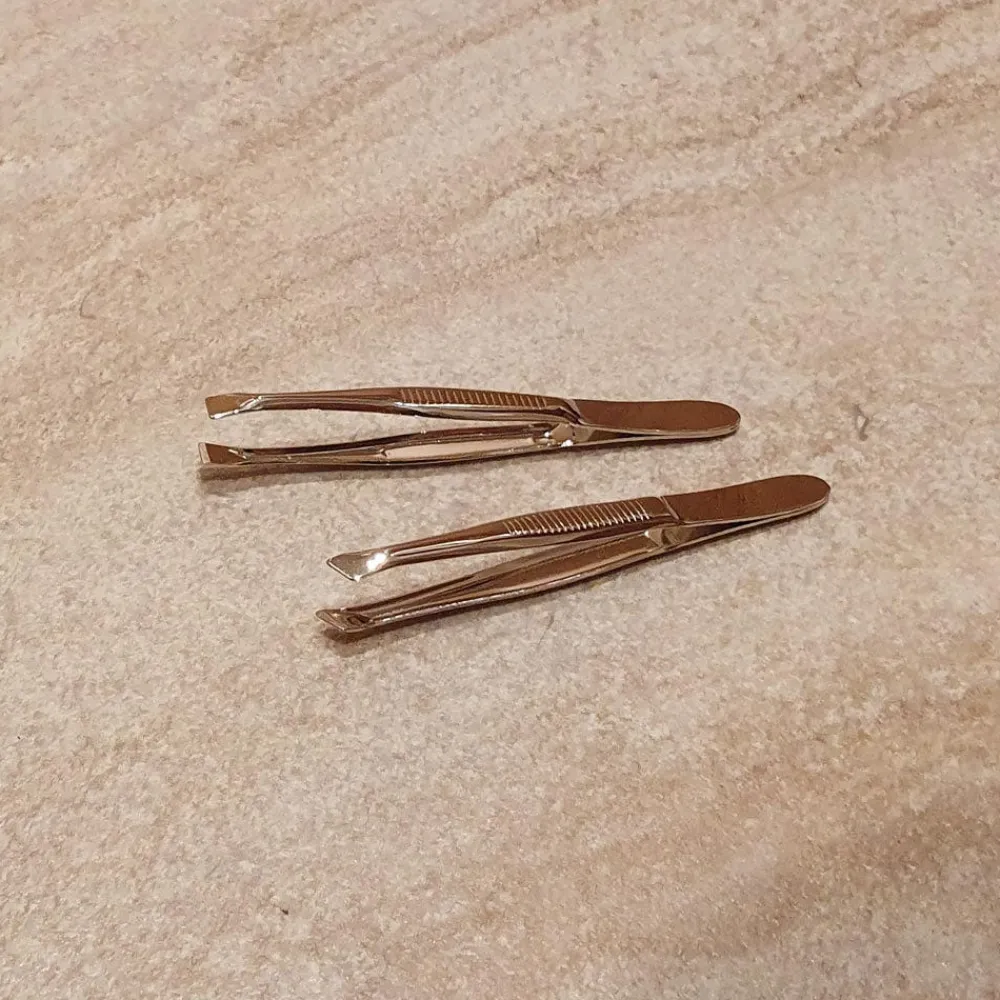 Canal Instrumente Augenbrauen|Canal Haarpinzette gerade 80 mm