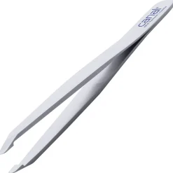 Canal Instrumente Augenbrauen^Canal Haarpinzette runde Spitze satin rostfrei 95 mm