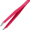 Canal Haarpinzette schräg fuxia rostfrei 95 mm-Canal Instrumente Best