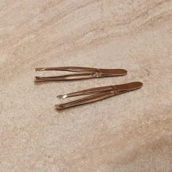 Canal Instrumente Augenbrauen^Canal Haarpinzette schräg 80 mm