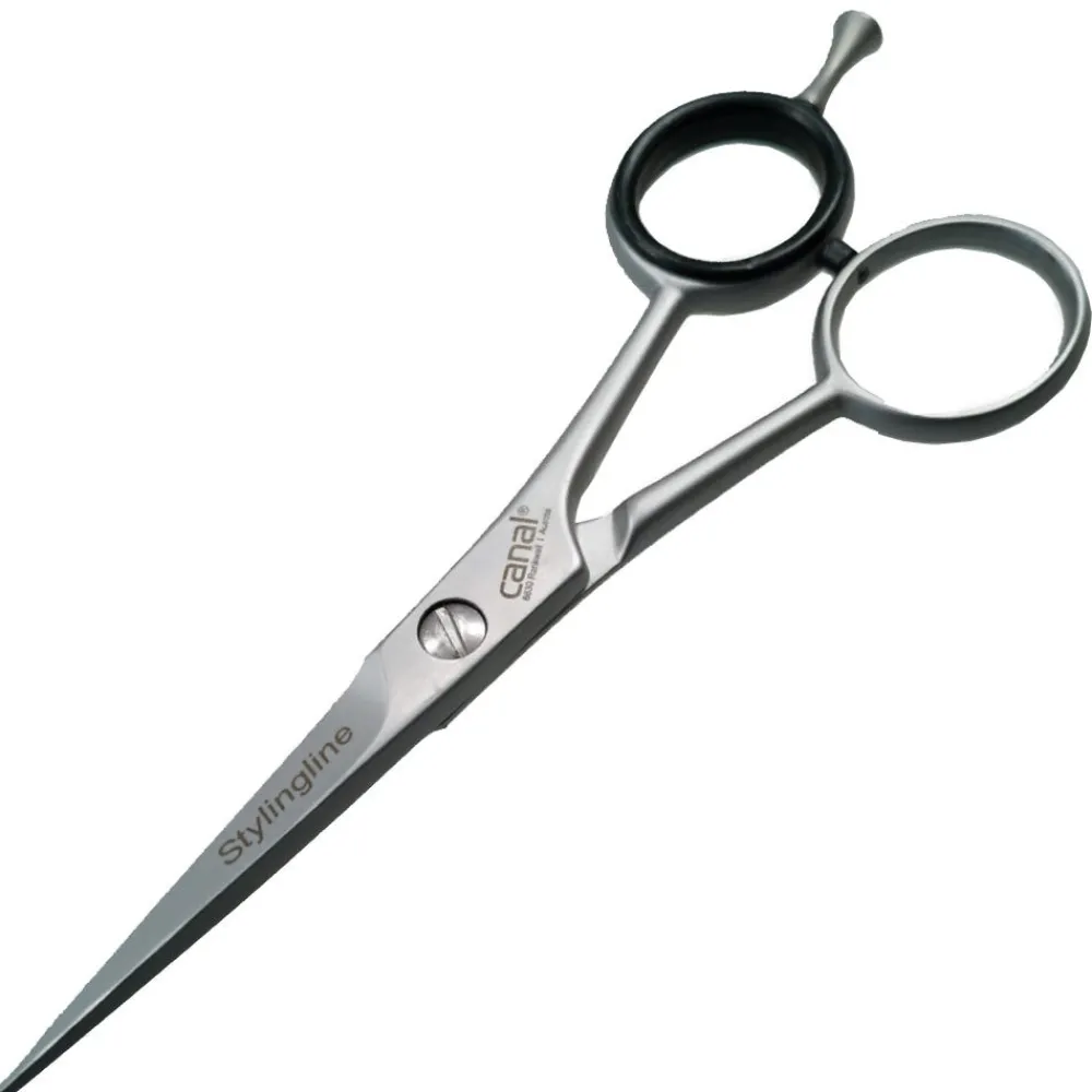Canal Haarschere mit Mikroverzahnung rostfrei 130 mm-Canal Instrumente Discount