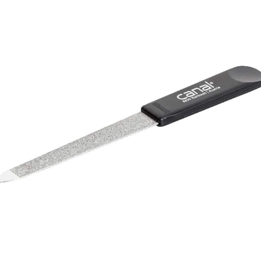 Canal Instrumente Maniküre & Pediküre|Nagelfeilen^Canal Saphirfeile gerades Blatt 105 mm