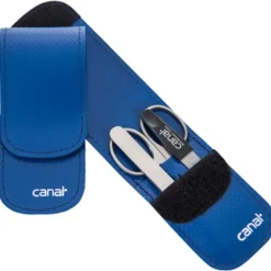 Canal Instrumente Maniküre & Pediküre|Canal Stecketui recycelter LKW-Plane, dunkelblau, 3-teilig