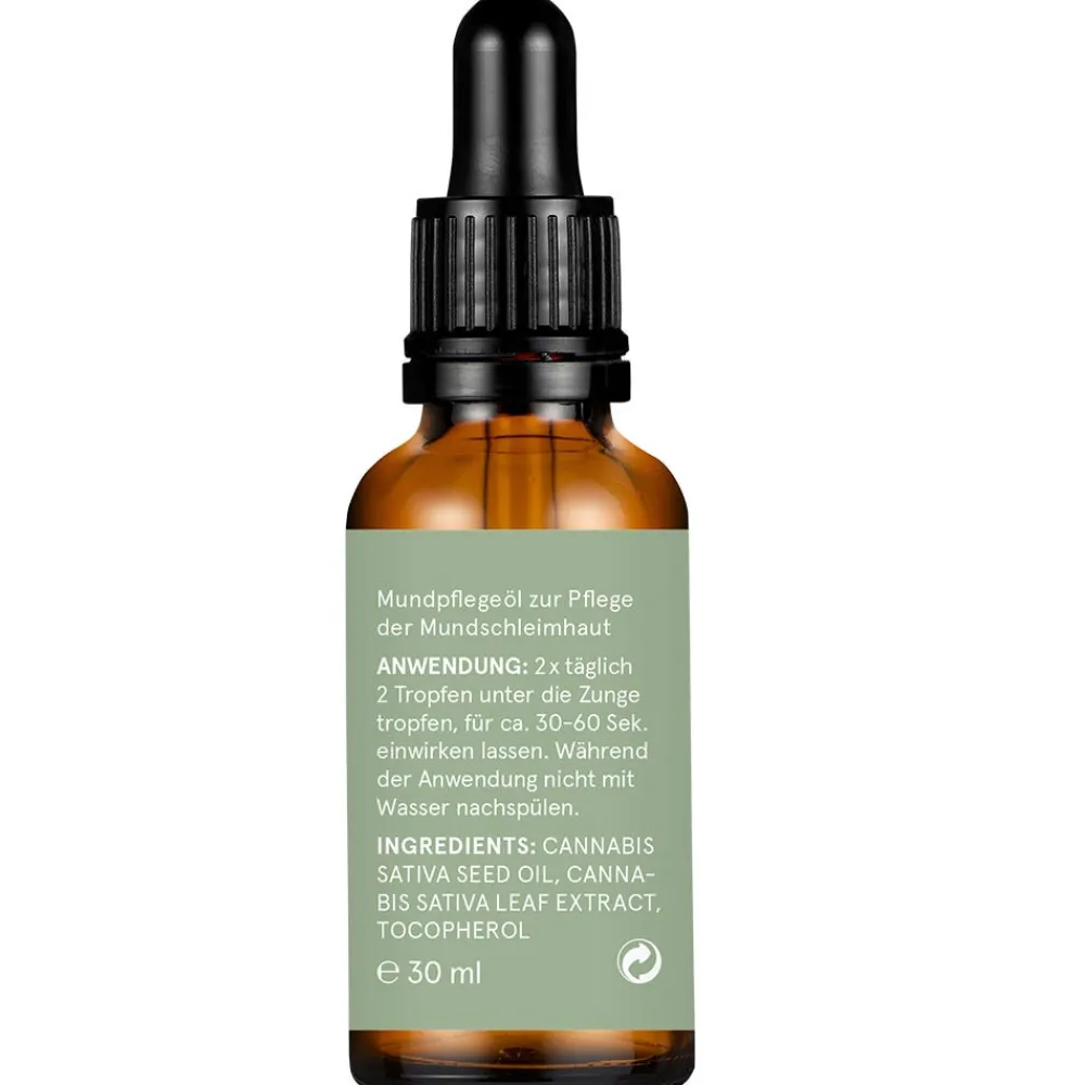 CBD Vital Zahnpflege|Hagel Nature^24% CBD Mundpflegeöl 30 ml