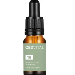 CBD Vital Zahnpflege|Hagel Nature|18% CBD Mundpflegeöl 10 ml