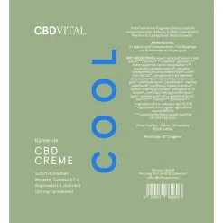 CBD Vital Hagel Nature|Körper|Kühlende CBD Creme 100 ml