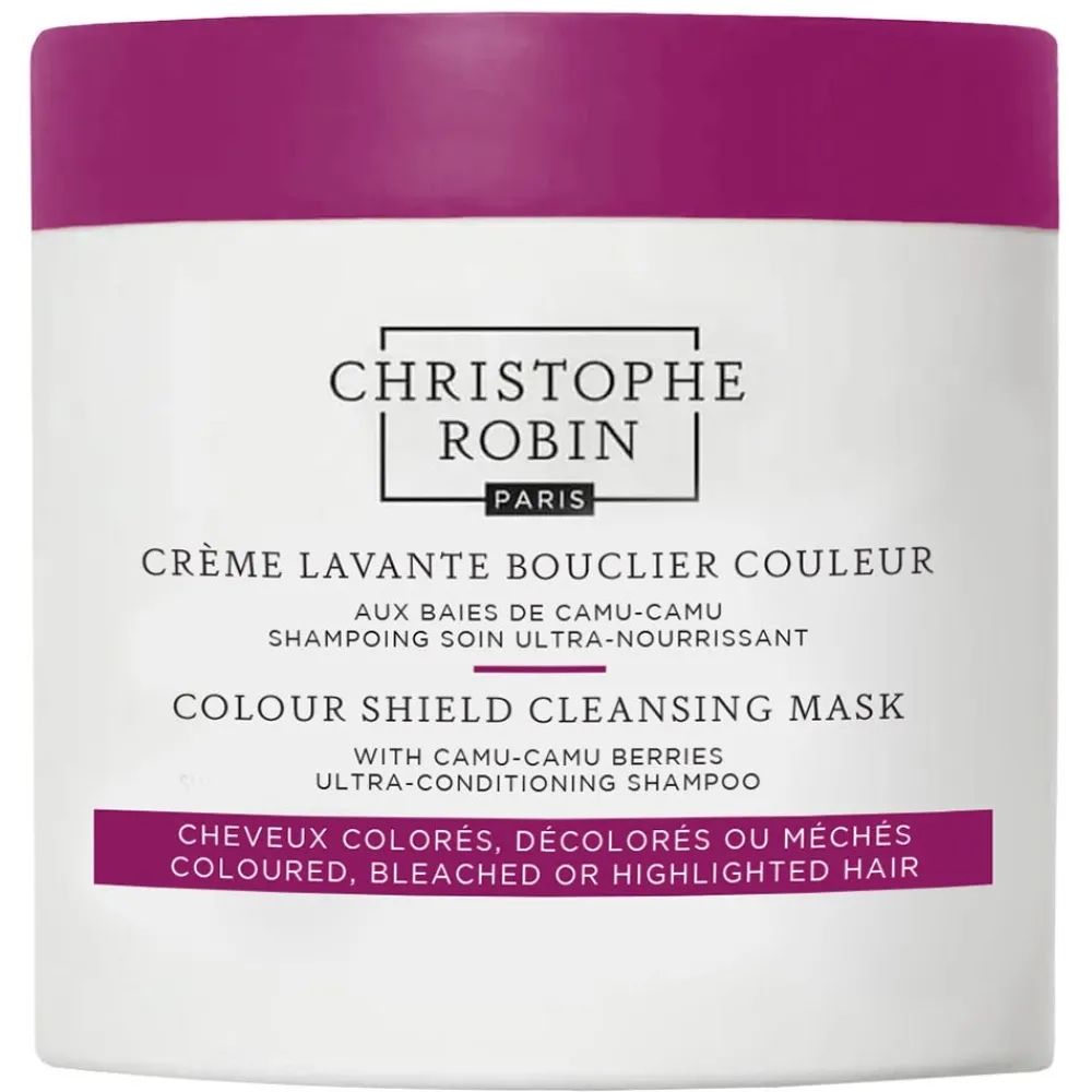 Christophe Robin Haarkur^Colour Shield Cleansing Mask with Camu-Camu Berries 200 ml