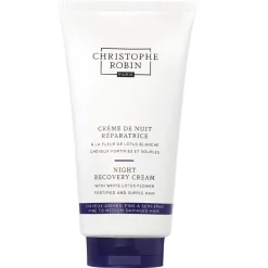 Christophe Robin Conditioner|Night Recovery Cream with White Lotus Flower 150 ml