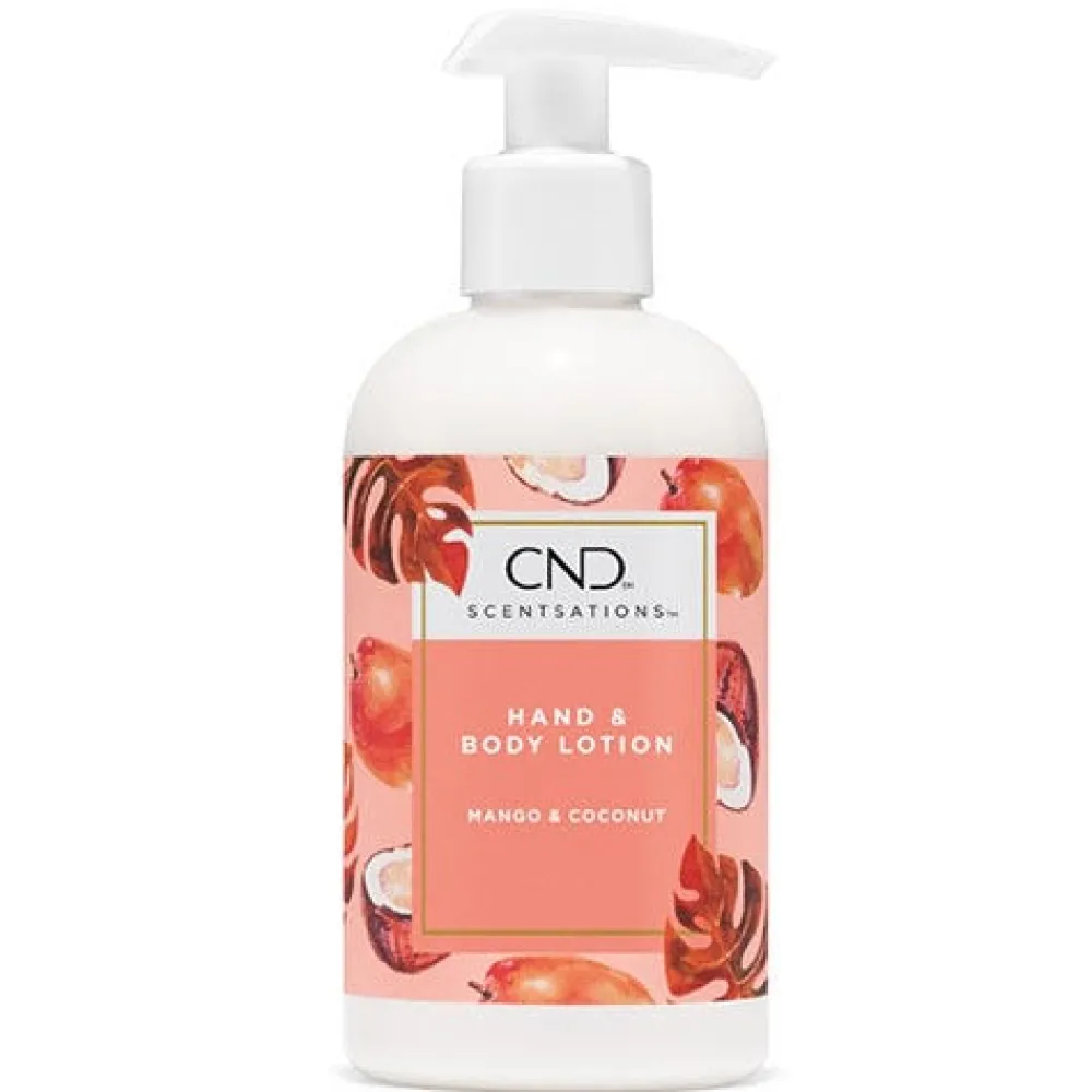 CND Hand & Fuß|Körper^Hand- Bodylotion Scentsations Mango & Coconut 245 ml