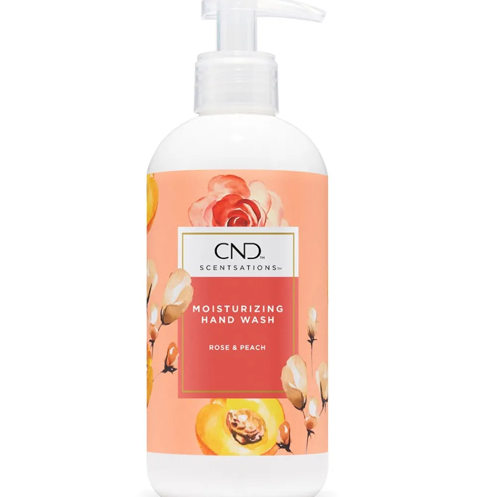 Scentsations Peach & Rose Wash 390 ml-CND