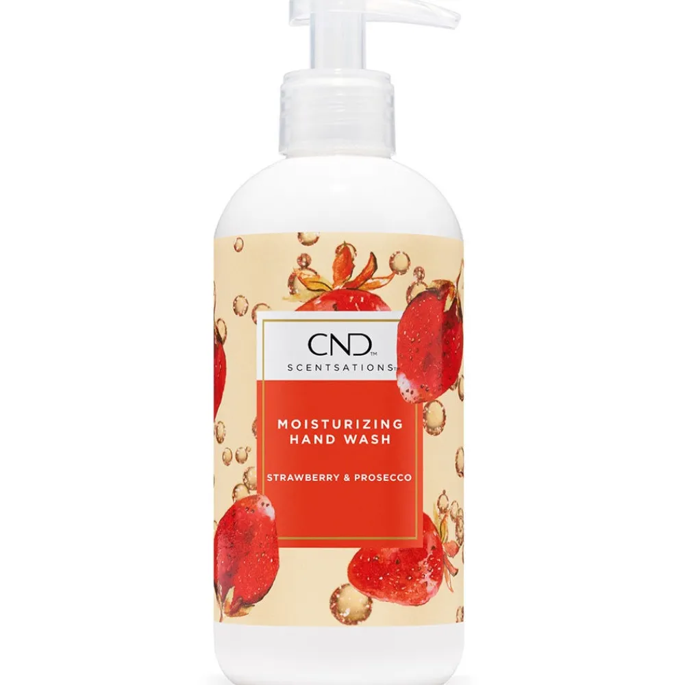 CND Hand & Fuß|Körper|Scentsations Strawberry & Prosecco Wash 390 ml