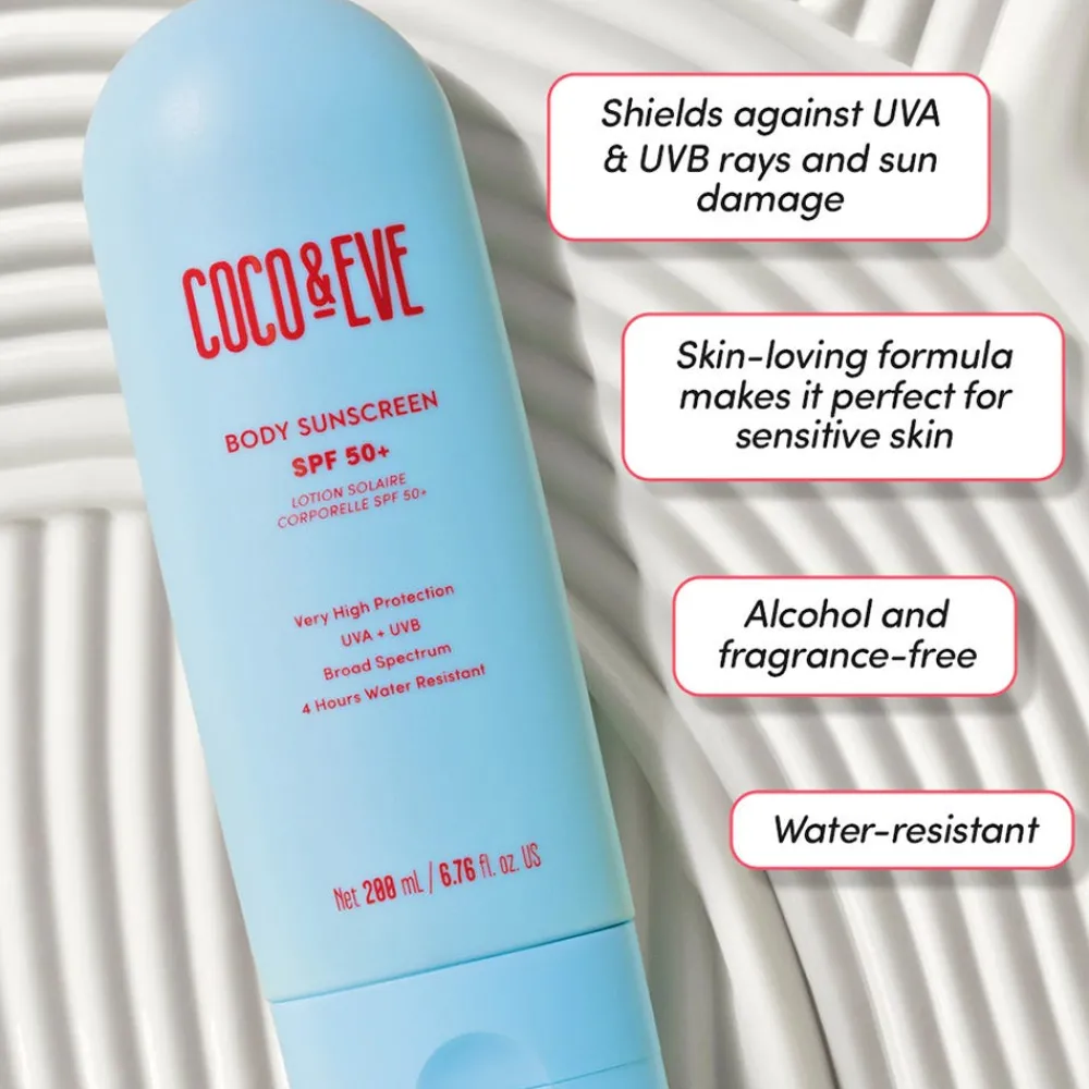 Body Sunscreen SPF 50+ 200 ml-Coco & Eve Sale