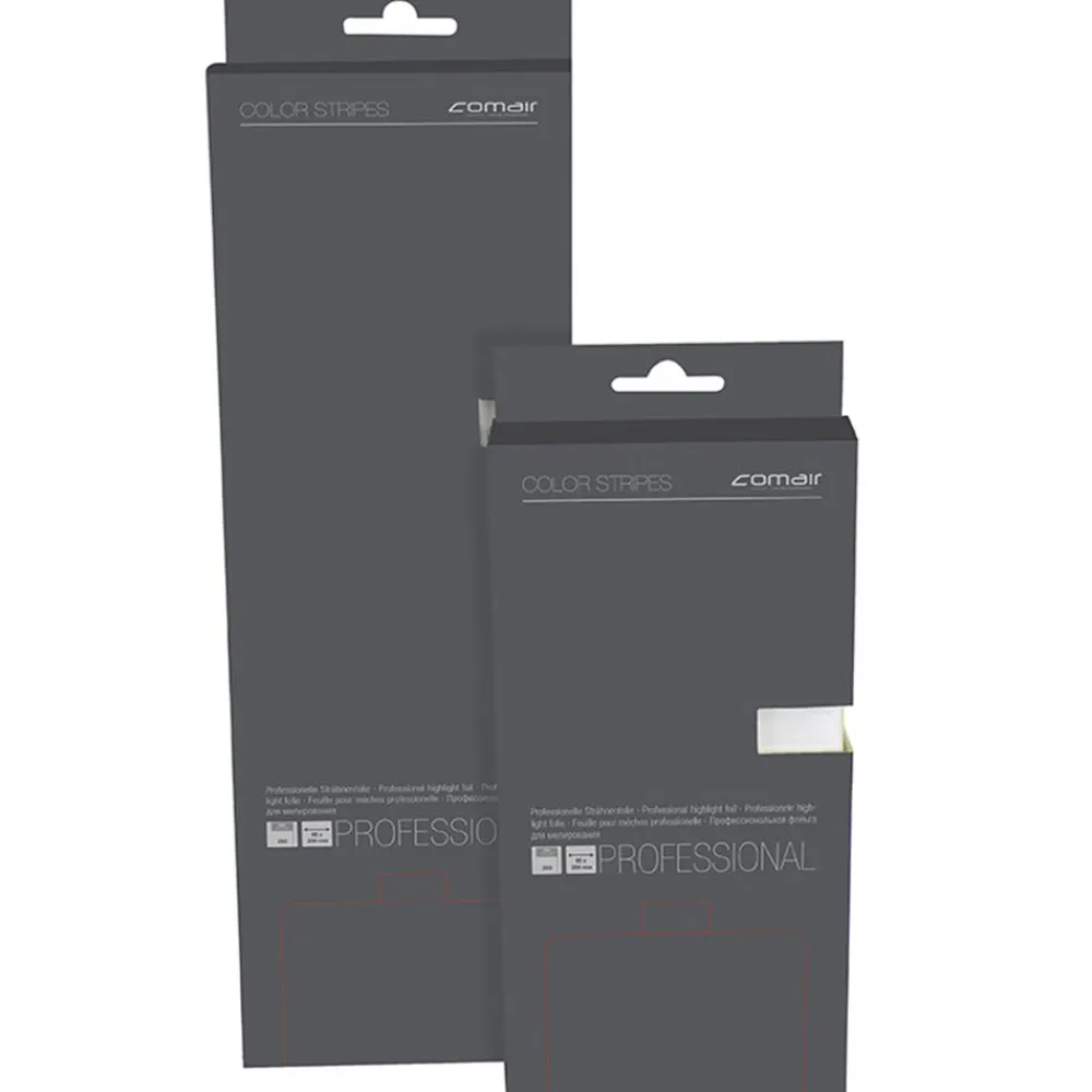 Comair Salonausstattung|Einwegartikel^Color Stripes kurz 95x200 mm 200 Stück Strähnen-Folien