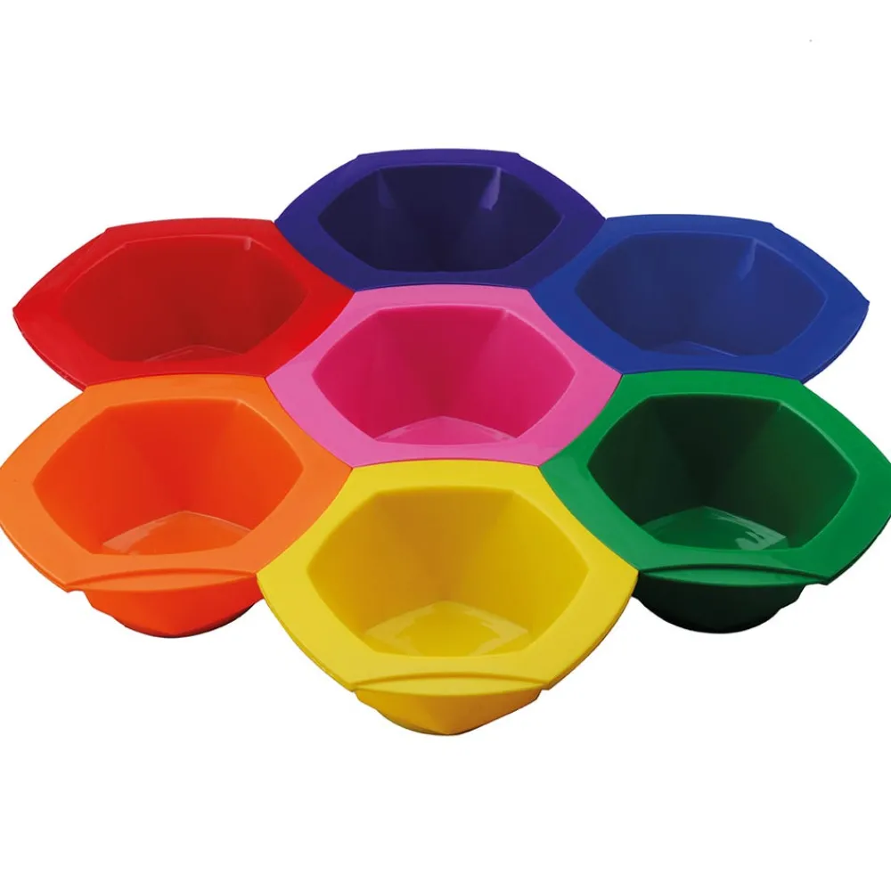 Färbeschalen „Rainbow“ 7 Stk.-Comair Outlet