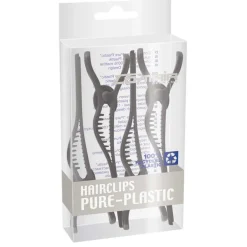 Comair Haarklemmen^Hair-Clips Pure Plastic 4er Pack