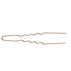 Lockennadeln dünn gold, 50 Stück, 65x0,55mm-Comair Discount